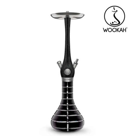 Waterpipe Wookah Mastercut Striped Black Nox