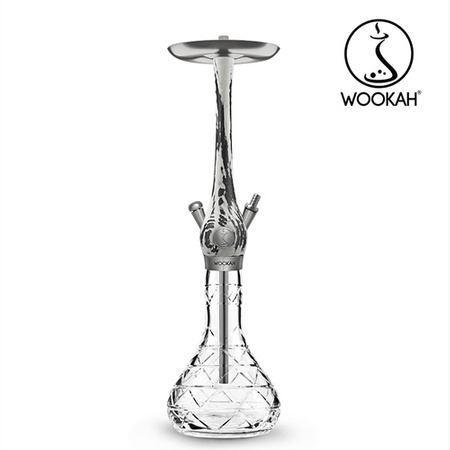 Fajka wodna Wookah Crystal Terra White/Black