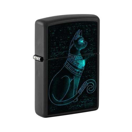 Lighter ZIPPO - GLOWING SPIRITUAL CAT