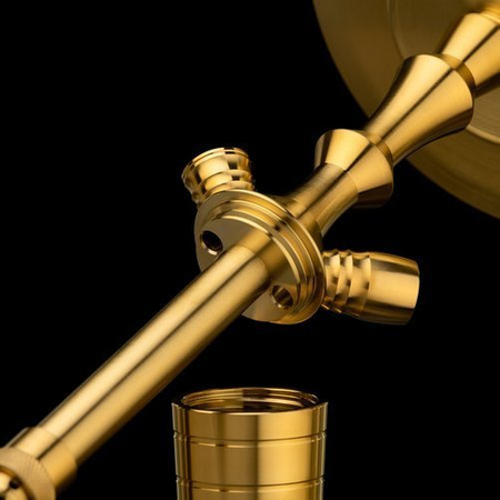 Кальян Aladin MVP 360 Золотой Прозрачный