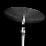 Wasserpfeife Aladin MVP 550 Silber Schwarz