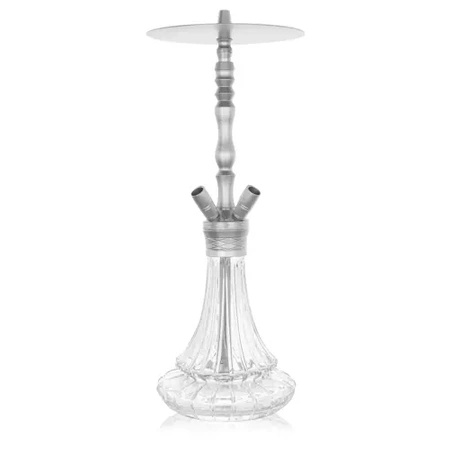 Wasserpfeife Aladin ALUX 8 Silber