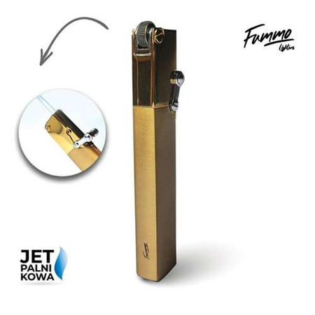 Zapalniczka Fummo Kiama (Jet/Gold)