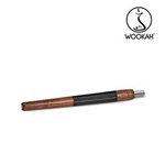 Wooden mouthpiece Wookah Walnut + Black Skin