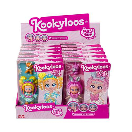 KOOKYLOOS Pet Party Doll Display Asst ROXY, figurki