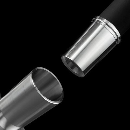 Waterpipe Aladin MVP Rocket Silver Clear