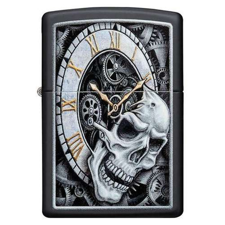 Zapalniczka ZIPPO - SKULL CLOCK