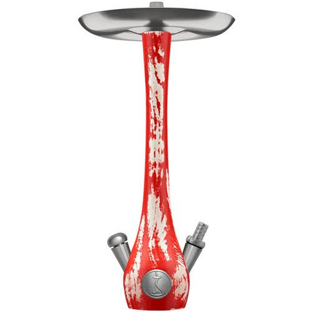Vízipipa Szár Wookah Red / White