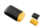 Case for 3 cigars - Black/yellow