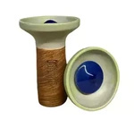 Hookah bowl Oblako Flow - Blue on Grey/Green