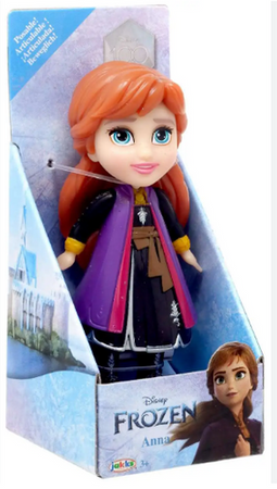 DISNEY PRINCESS ANNA 3 Mini, figurka, 7.5 cm