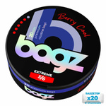 Nicotine sachets BAGZ Berry Cool 5/6 EXTREME