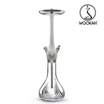 Waterpipe Wookah Mastercut Crystal Flames White Nox