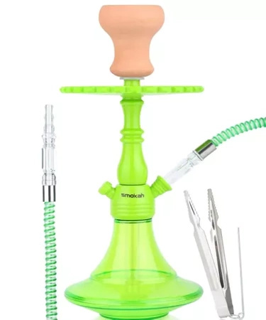 Wasserpfeife Smokah Drum Acryl Wasserpfeife Green