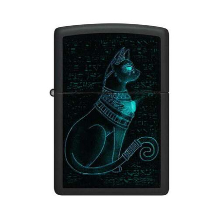 Lighter ZIPPO - GLOWING SPIRITUAL CAT