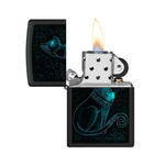 Lighter ZIPPO - GLOWING SPIRITUAL CAT