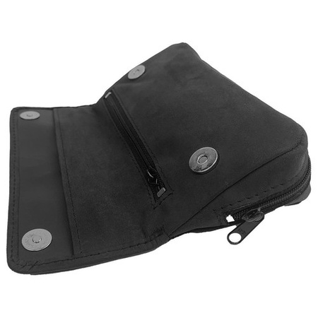 Leather Pipe Case - Black