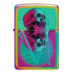 Feuerzeug ZIPPO - SKULL MIRRORED