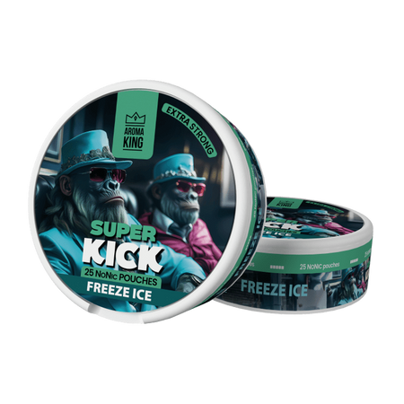 Saszetki nikotynowe Aroma King NoNic Super Kick - Freeze Ice 5mg
