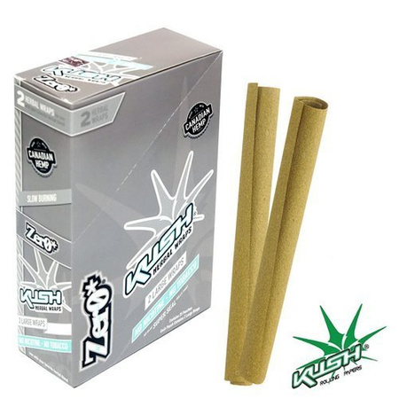 Rolling Papers Kush Herbal Wraps x2 Zero