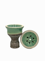 Hookah bowl FUGO UPG Glaze GREEN