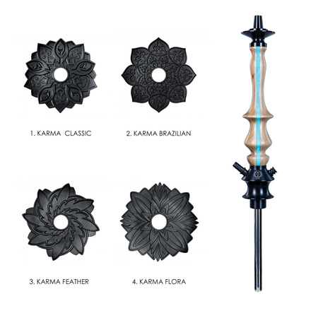 Fajka Wodna Karma 3.2 Stripe Blue Sky