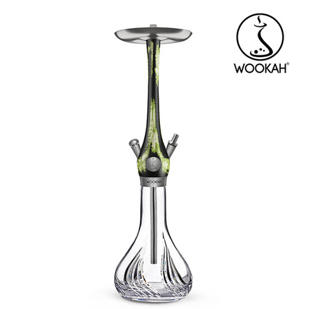 Waterpipe Wookah Crystal Flames Ivy