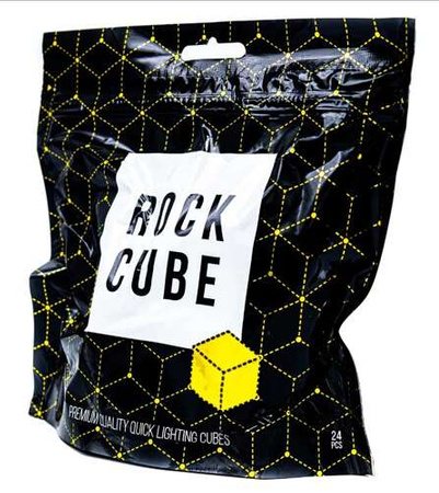 Уголь самовосрламеняющийся для кальяна Rock Cube 25mm 24шт