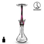 Wasserpfeife Wookah Crystal Tornado Black Pink