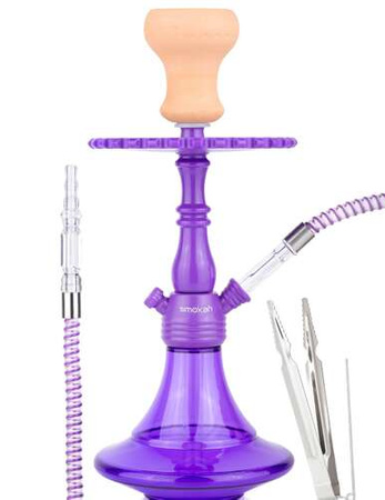 Waterpipe Smokah Drum Acryl Waterpipe Purple