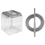 Shisha Hoob Atom Space Grey x SS x TR