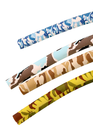 Wąż Silikonowy KAYA Camouflage Żółty