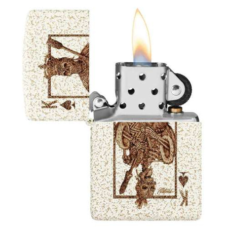 Zapalniczka ZIPPO - RICK RIETVELD ACE SKULL