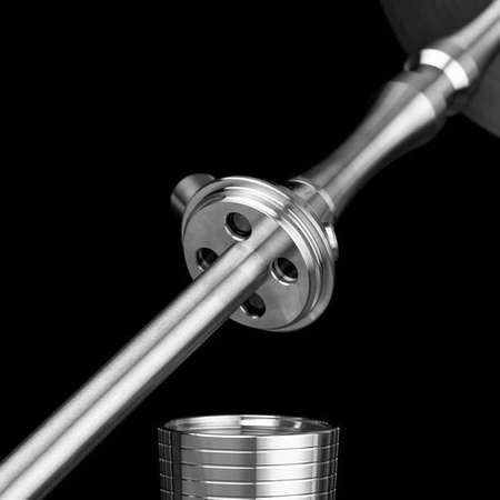 Кальян Aladin MVP Rocket Серебряный Черный