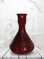 Vase VG Tree Crystal red