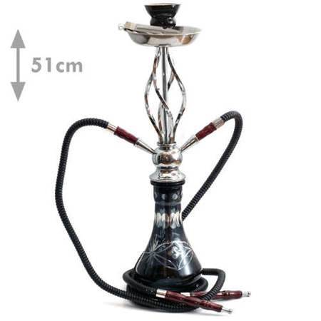 Fajka Wodna Oasis Rasha (W.51, 2W. Czarna)
