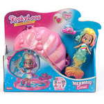 KOOKYLOOS Kooky Mermaid Syrena Coral lalka, figurka