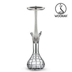 Waterpipe Wookah Mastercut Crystal Squares White Nox