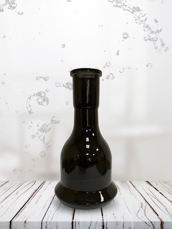 Glass VG Bell with a seam Smoke