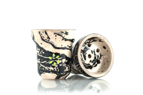Hookah bowl earthenware Solaris Phobos Glaze