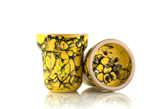 Hookah bowl Masta Solaris Eva Yellow & Black