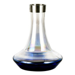Waterpipe Aladin Rocket Silver Blue