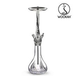 Waterpipe Wookah Mastercut Crystal Flames White/Black