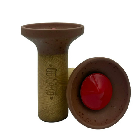 Чаша Oblako Flow Red On Brown
