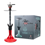 Waterpipe Jookah Aluriium Nr. 03 Big Size Black/Red