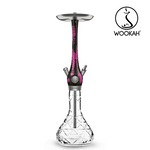 Waterpipe Wookah Crystal Terra  Black Pink