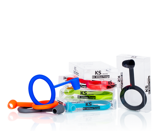 Uchwyt I Uszczelka Na Wężą Silikonowy KS Tongo Niebieski