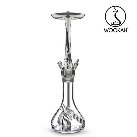 Waterpipe Wookah Mastercut Crystal Orbit White/Black