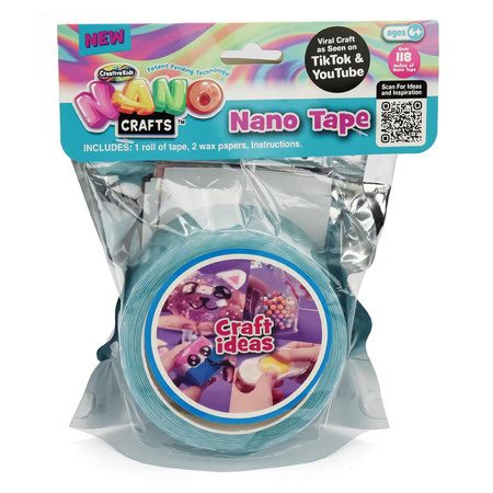 NANO CRAFT Taśma Nano Tape Niebieski, zabawka kreatywna