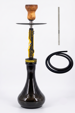 Vodní Dýmka Y.K.A.P. Neo Mod Yellow + Black Drop